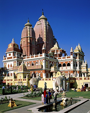 Lakshmi Narayan Temple, Delhi, India, Asia