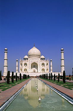 Taj Mahal, UNESCO World Heritage Site, Agra, Uttar Pradesh, India, Asia