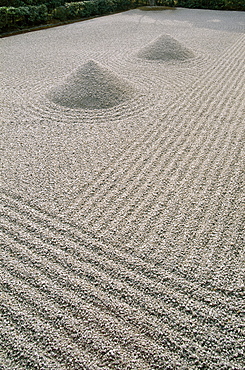 Daisen-in (The Great Ocean Rock) Zen garden, Daitokuji Temple, Kyoto, Honshu, Japan, Asia