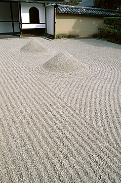 The Great Ocean Rock, Daisen-in Zen Garden, Daitokuji Temple, Kyoto, Honshu, Japan, Asia