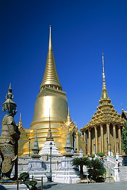 Wat Phra Kaeo, Grand Palace, Bangkok, Thailand, Southeast Asia, Asia