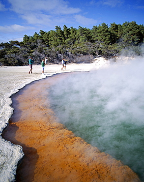 Champagne Pool, Waiotapu Thermal Area, Rotorua, North Island, New Zealand, Pacific