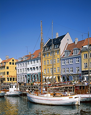 Nyhavn, Copenhagen, Denmark, Scandinavia, Europe