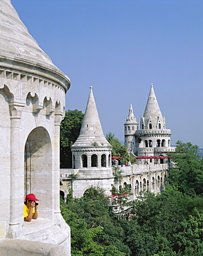 Fishermens Bastion, Buda, UNESCO World Heritage Site, Budapest, Hungary, Europe