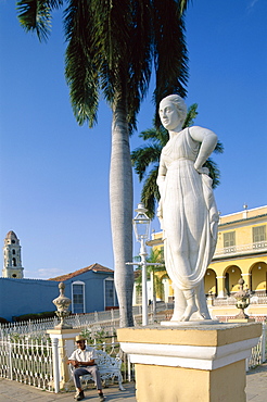 Plaza Mayor, Trinidad, UNESCO World Heritage Site, Cuba, West Indies, Central America