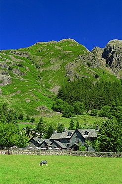 Hotel in Great Langdale and the Cumbrian Mountains, Lake District National Park, Cumbria, England, United Kingdom, Europe