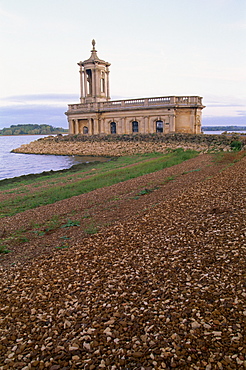 Normanton Church, Rutland Water, Leicesershire, England, United Kingdom, Europe 