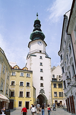 Town Gateway, Old City (Stare Mesto), Bratislava, Slovakia, Europe