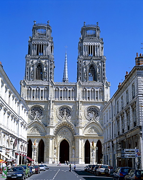 Sainte Croix Cathedral (Cathedrale Ste.-Croix), Orleans, Loire Valley, France, Europe