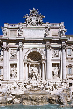 Trevi Fountain, Rome, Lazio, Italy, Europe