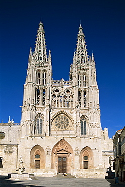 Burgos Cathedral, UNESCO World Heritage Site, Burgos, Castilla y Leon, Spain, Europe