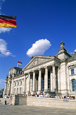 The Reichstag (Parliament Building), Berlin, Germany, Europe