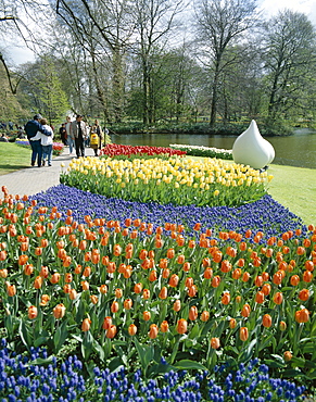 Tulips, Keukenhof Garden, Lisse, Holland (Netherlands), Europe