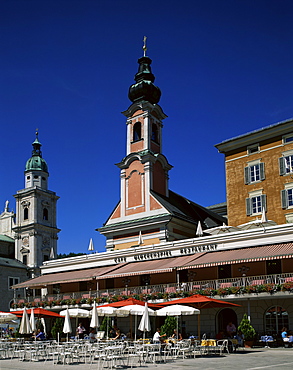 Cafe Glockenspiel Restaurant, Salzburg, Austria, Europe