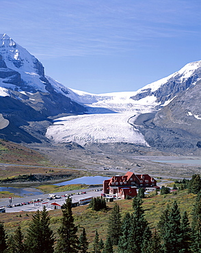 Athabasca Glacier, Icefields Parkway, The Rockies, Alberta, Canada, North America