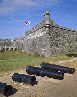 Spanish Fort, Castillo de San Marcos National Monument, St. Augustine, Florida, United States of America, North America