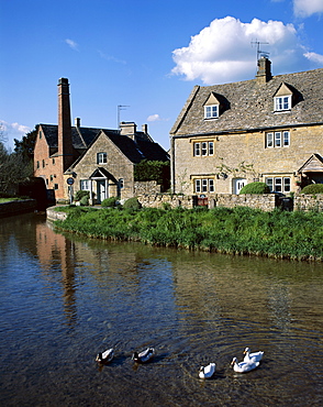 Lower Slaughter, Cotswolds, Gloustershire, England, United Kingdom, Europe