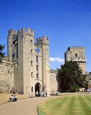 Warwick Castle, Warwick, Warwickshire, England, United Kingdom, Europe