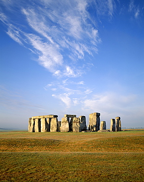 Stonehenge, UNESCO World Heritage Site, Salisbury Plain, Wiltshire, England, United Kingdom, Europe