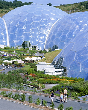 Eden Project, St. Austell, Cornwall, England, United Kingdom, Europe