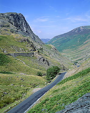 Honister Pass, Lake District, Cumbria, England, United Kingdom, Europe