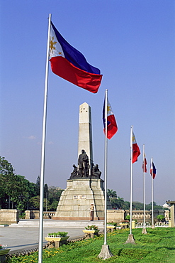 Rizal Memorial Statue, Manila, Philippines, Southeast Asia, Asia