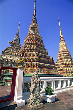 Wat Pho, Bangkok, Thailand, Southeast Asia, Asia