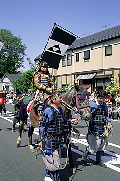 Japanese Warriors Procession Festival, Odawara, Kanagawa, Japan, Asia