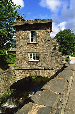 Bridge House, Ambleside, Lake District, Cumbria, England, United Kingdom, Europe