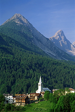 Valle Di Cadora, Dolomites, Veneto, Italy, Europe