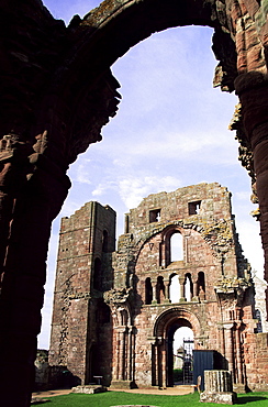 Lindisfarne Priory, Holy Island, Northumberland, England, United Kingdom, Europe