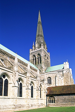 Chichester Cathedral, Chichester, West Sussex, England, United Kingdom, Europe