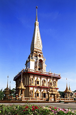 Wat Chalong, Phuket, Thailand, Southeast Asia, Asia