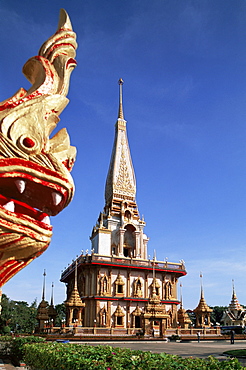 Wat Chalong, Phuket, Thailand, Southeast Asia, Asia