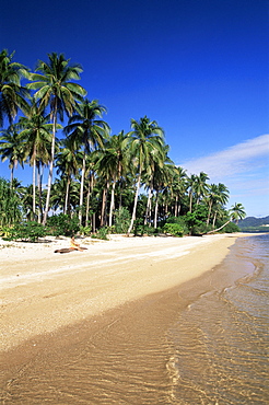 Beach scene, El Nido, Bascuit Bay, Palawan, Philippines, Southeast Asia, Asia