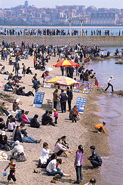 Qingdao Beach, Qingdao, Shandong Province, China, Asia