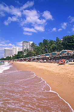 Pattaya Beach, Pattaya, Thailand, Southeast Asia, Asia