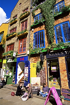 Neals Yard, Covent Garden, London, England, United Kingdom, Europe