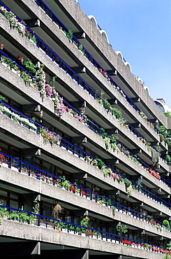 Barbican Centre apartments, London, England, United Kingdom, Europe