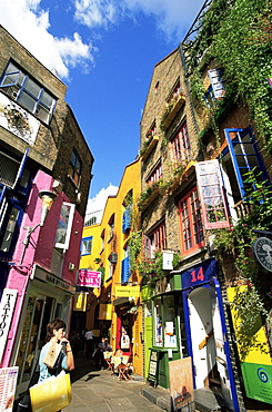 Neals Yard, Covent Garden, London, England, United Kingdom, Europe