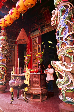 Tianhou Temple, Cijin Island, Kaohsiung, Taiwan, Asia