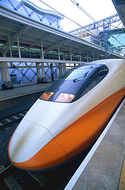 High Speed Rail, HSR Train, Kaohsiung, Taiwan, Asia