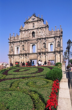 Ruins of St. Pauls Church (Sao Paulo Church), Macau, UNESCO World Heritage Site, China, Asia