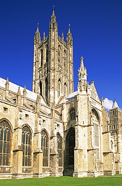 Canterbury Cathedral, UNESCO World Heritage Site, Canterbury, Kent, England, United Kingdom, Europe