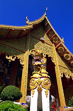 Wat Chetawan, Chiang Mai, Thailand, Southeast Asia, Asia