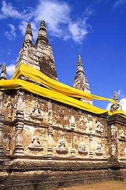 Wat Jet Yot, Chiang Mai, Thailand, Southeast Asia, Asia