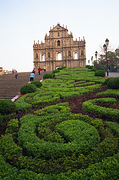 Ruins of St. Paul's Church, UNESCO World Heritage Site, Macau, China, Asia