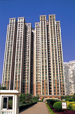 High rise apartments, Guangzhou, Guangdong Province, China, Asia