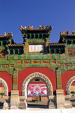 Temple of Happiness and Longevity dating from 1780, UNESCO World Heritage Site, Chengde, Hebei Province, China, Asia