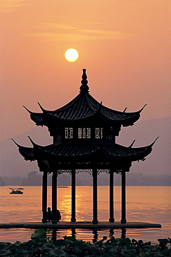 West Lake, Hangzhou, Zhejiang Province, China, Asia